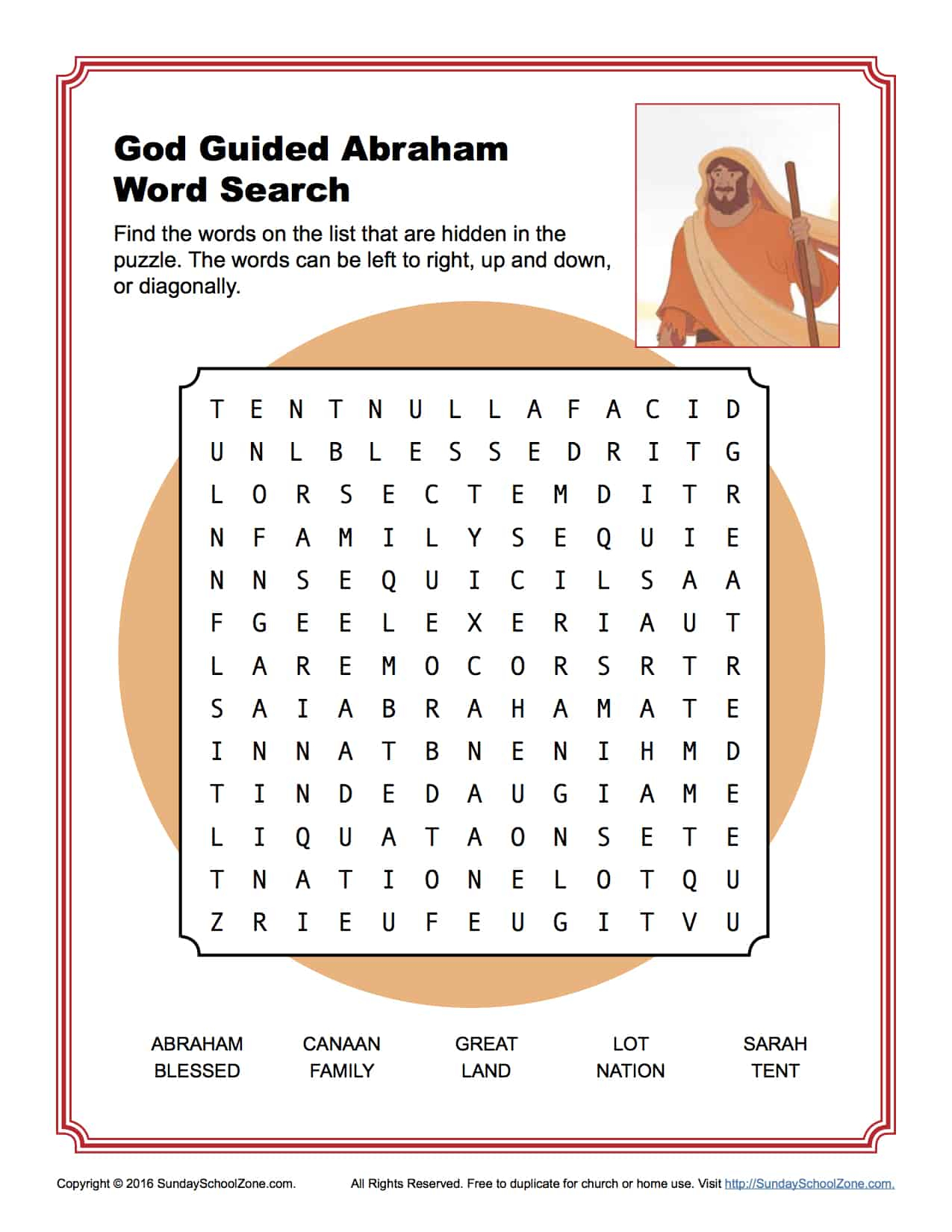Printable Crossword Puzzle 4x4