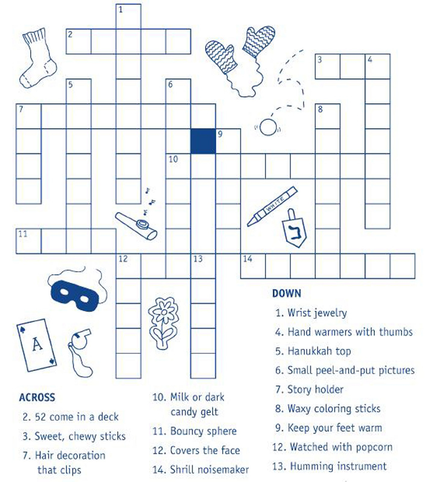 Crossword Puzzles For Childern Free Printable