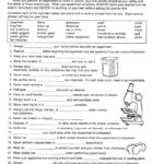 Lab Safety Worksheets 99Worksheets