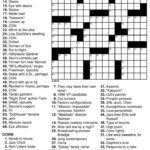 Marvelous Crossword Puzzles Easy Printable Free Org Free