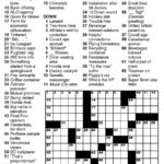Newsday Crossword Puzzle For Nov 07 2019 By Stanley