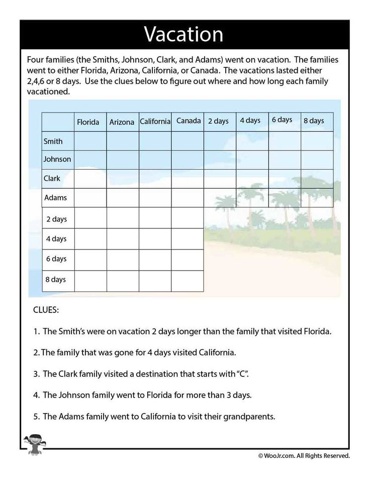 Free Printable Crossword Puzzles For 7 Year Olds