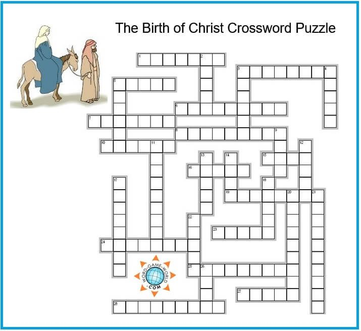 Free Printable Mary Magdalene Crossword Puzzle