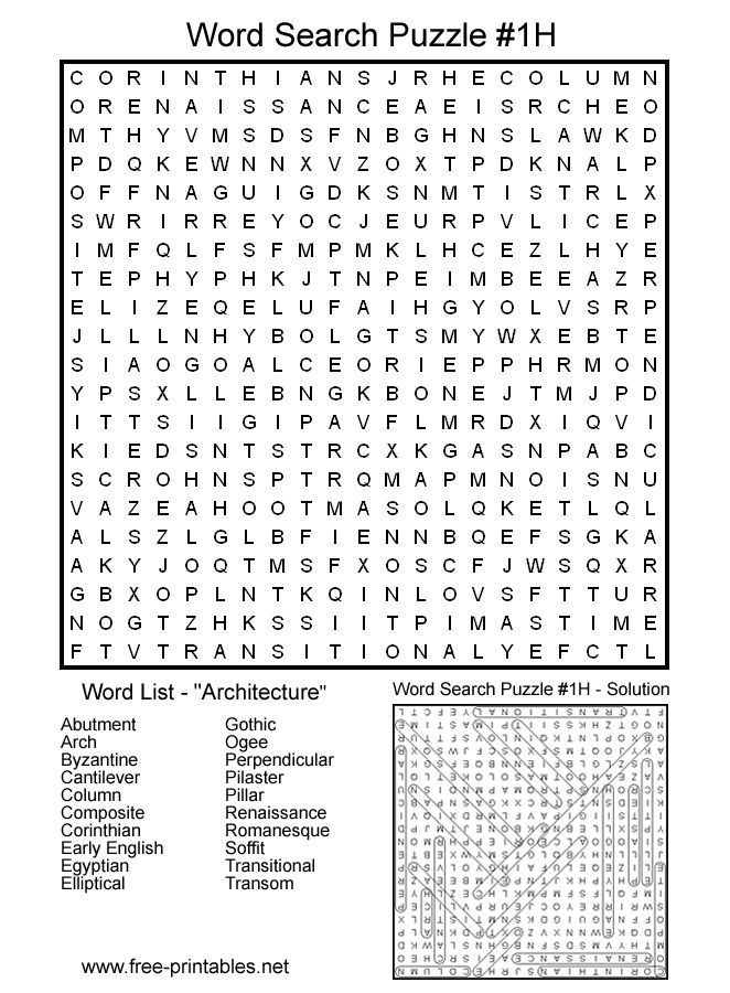 Winter Crossword Puzzle Printable For Aphasia
