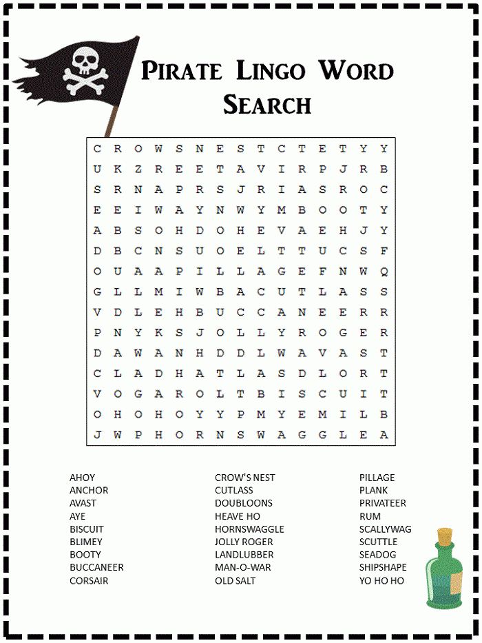 Printable Arrow Word Crossword Puzzles