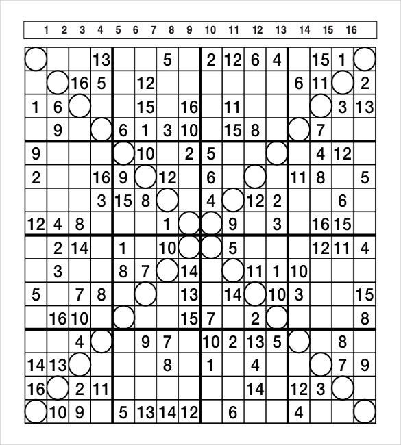 Blank Crossword Puzzle Grids Printable 17 X 17