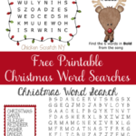 Printable Christmas Crossword Puzzle With Key