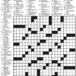 Printable Crossword Puzzles Latimes FreePrintableTM