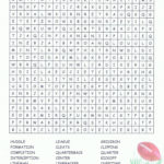 Printable Football Word Search Activity Shelter