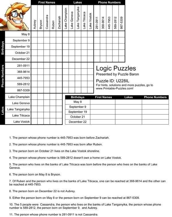 Halloween Crossword Puzzles For 6th Graders Printable