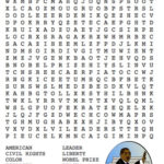 Printable Martin Luther King Jr Word Search Puzzle