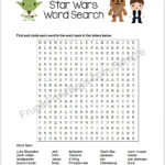 Printable Star Wars Word Search Frugal Fun For Boys And