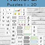Roman Numeral Puzzles Simple Living Creative Learning