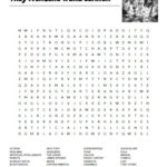 The Avengers Word Search Free Printable
