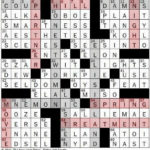 The New York Times Crossword In Gothic 07 10 14 Silent