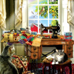 The Sewing Room 1000 Pieces SunsOut Puzzle Warehouse