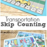 Transportation Skip Counting Puzzles For Hands On Math