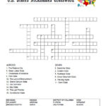 U S States Nicknames Crossword Free Printable