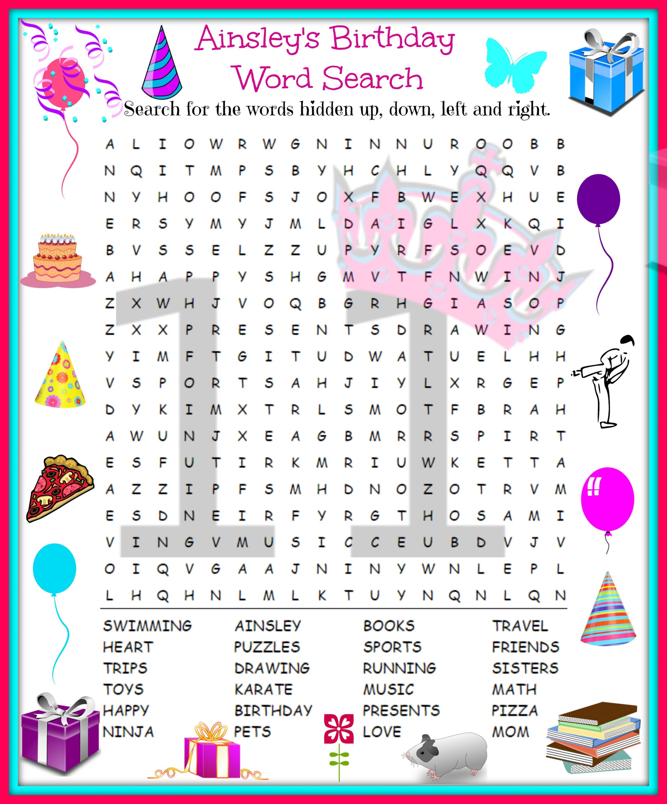 Printable Girl Scout Crossword Puzzle