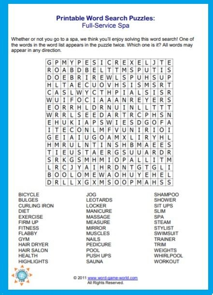 Word Search Puzzles Printable Free And Fun Word