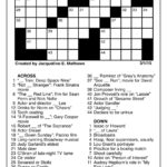 90S Crossword Puzzle Printable In 2020 Printable