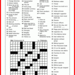 Bible Crossword Puzzle American Crossword I