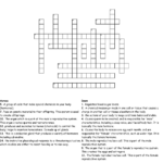 Body Systems Crossword Puzzle WordMint