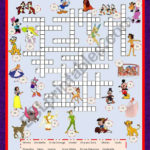 Disney Crossword Puzzles Printable For Adults Hard