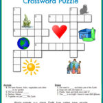Earth Day Crossword Puzzle Environmental Science Earth
