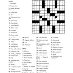 Easy Crossword Puzzle 9 By Dave Fisher Puzzlesaboutcom
