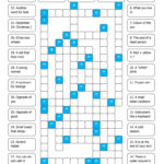 Easy Crosswords 1 Worksheet Free ESL Printable