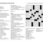 Easy Printable Crossword Puzzles For Adults 7 Best