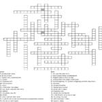 Elementary Music Crossword Puzzle Halloween Crossword