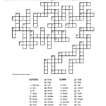 Esl Crossword Puzzle Irregular Past Tense Verbs 2