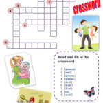 Family Crossword Worksheet Free ESL Printable