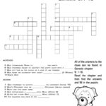 Free Bible Verse Crossword Puzzles Crossword Printable