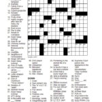 Free Printable Clueless Crosswords Printable Crossword