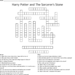 Harry Potter And The Sorcerer S Stone Crossword Wordmint