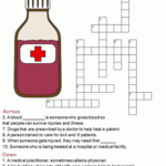 Health Care Crossword Puzzles
