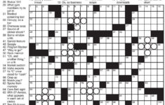 La Times Printable Crossword Puzzles 2019 Printable