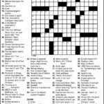Large Print Crossword Puzzles Printable Printable