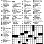 Newsday Crossword Puzzle For May 11 2019 By Stanley