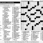 Newsday Crossword Sunday For Aug 26 2018 By Stanley