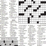 Nyt Crossword Puzzles Printable How To Do This