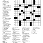 Printable Frank Longo Crossword Puzzles Printable