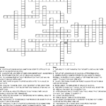 Printable Recovery Crossword Puzzles Printable Crossword