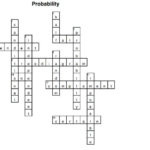 Probability Crossword Teaching Resources