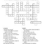 Summer Crossword Puzzle Free Printable Free Printable