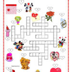 Valentine S Day Crossword Key In 2021 Valentine